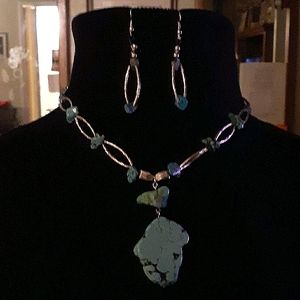 Turquise necklace set